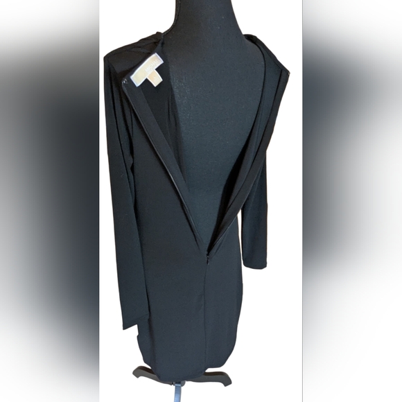 Michael Kors Black Draped Dress - Picture 4 of 13